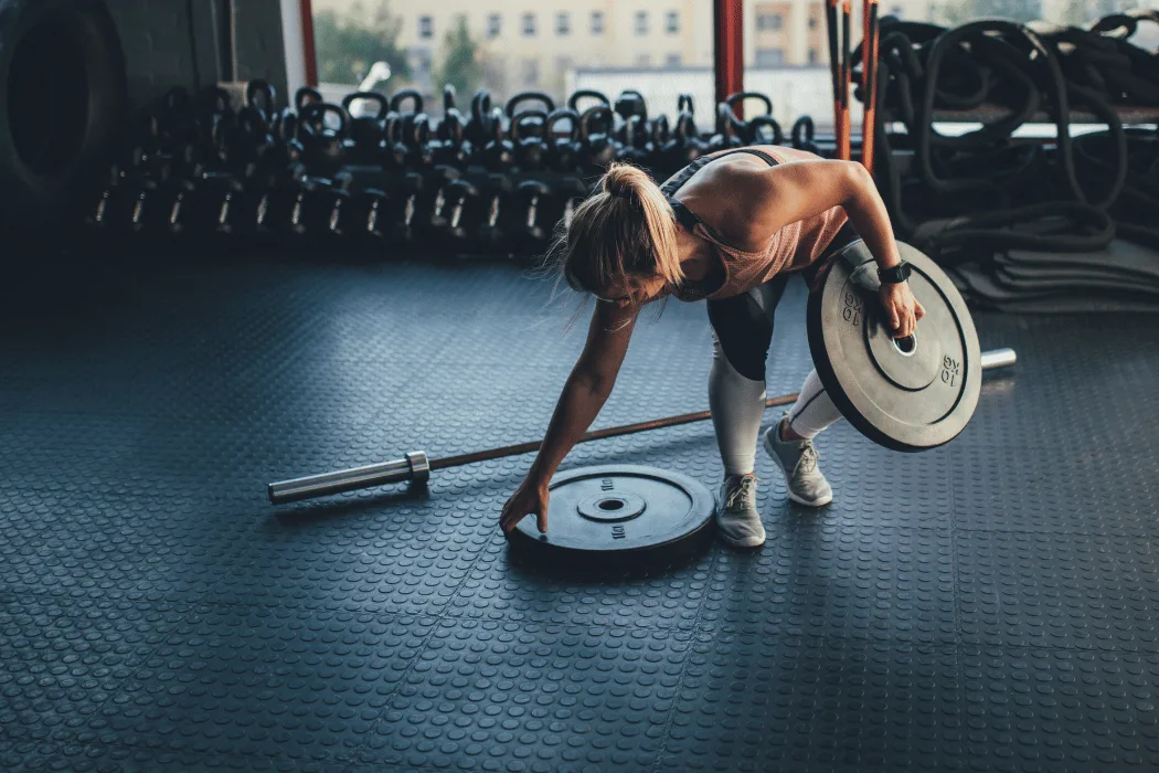 Gym exercise based on 3-3-3 rule